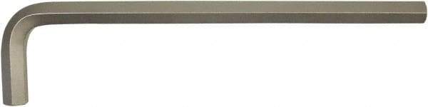 Paramount - 7/16" Hex, Long Arm, Hex Key - 7-1/2" OAL, Protanium High Torque Steel, Inch System of Measurement - Apex Tool & Supply