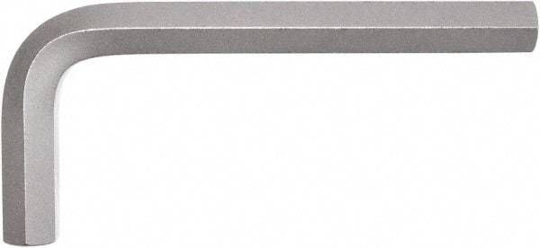 Paramount - 19mm Hex, Short Arm, Hex Key - 6-29/32" OAL, Protanium High Torque Steel, Metric System of Measurement - Apex Tool & Supply