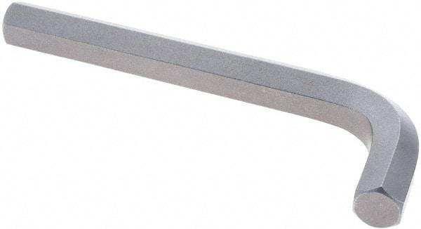 Paramount - 1" Hex, Short Arm, Hex Key - 9-13/64" OAL, Protanium High Torque Steel, Inch System of Measurement - Apex Tool & Supply