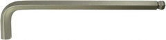 Paramount - 1/2" Hex, Long Arm, Ball End Hex Key - 8-19/64" OAL, Protanium High Torque Steel, Inch System of Measurement - Apex Tool & Supply