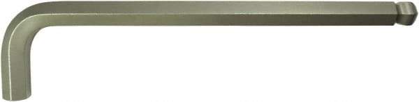 Paramount - 5/8" Hex, Long Arm, Ball End Hex Key - 9-51/64" OAL, Protanium High Torque Steel, Inch System of Measurement - Apex Tool & Supply