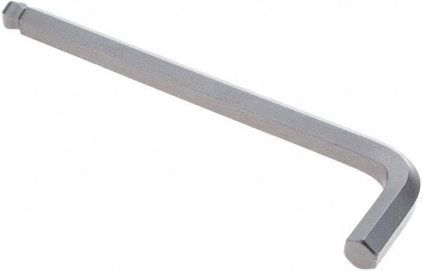 Paramount - 19mm Hex, Long Arm, Ball End Hex Key - 11-39/64" OAL, Protanium High Torque Steel, Metric System of Measurement - Apex Tool & Supply