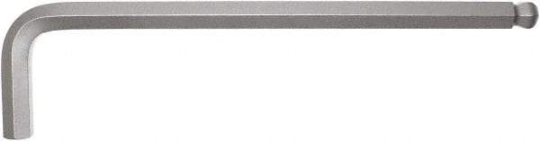 Paramount - 14mm Hex, Long Arm, Ball End Hex Key - 10-13/64" OAL, Protanium High Torque Steel, Metric System of Measurement - Apex Tool & Supply