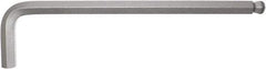 Paramount - 14mm Hex, Long Arm, Ball End Hex Key - 10-13/64" OAL, Protanium High Torque Steel, Metric System of Measurement - Apex Tool & Supply