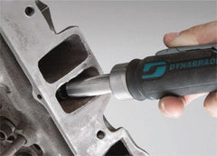 Dynabrade - 1/4" Collet, Straight Handle, Air Straight Die Grinder - 25,000 RPM, Rear Exhaust, 20 CFM, 0.4 hp, 90 psi, 1/4" Inlet - Apex Tool & Supply