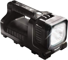 Pelican Products, Inc. - White LED Bulb, 1,203 Lumens, Spotlight/Lantern Flashlight - Black Plastic Body, 6 3.7V Lithium-Ion Batteries Included - Apex Tool & Supply