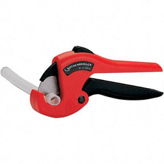 Rothenberger - 1" Pipe Capacity, Tube & Pipe Cutter - Cuts Plastic, PVC, CPVC, 8" OAL - Apex Tool & Supply