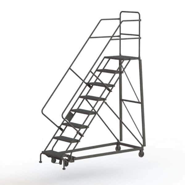 TRI-ARC - Rolling & Wall Mounted Ladders & Platforms Type: Stairway Slope Ladder Style: Rolling Safety Ladder - Apex Tool & Supply