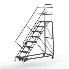 TRI-ARC - Rolling & Wall Mounted Ladders & Platforms Type: Stairway Slope Ladder Style: Rolling Safety Ladder - Apex Tool & Supply