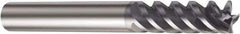 Sandvik Coromant - 5/8", 1.8752" LOC, 5/8" Shank Diam, 4-1/2" OAL, 4 Flute, Solid Carbide Square End Mill - Single End, TiAlN Finish, Spiral Flute, 50° Helix, Centercutting, Right Hand Cut, Right Hand Flute, Series CoroMill Plura - Apex Tool & Supply