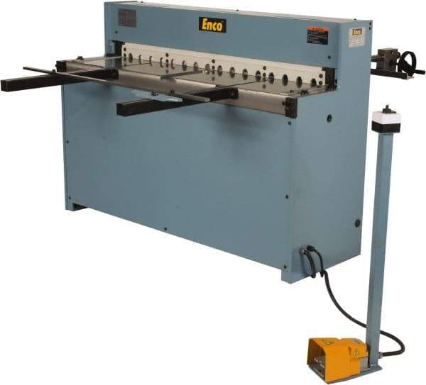 Enco - Floor Shears Power Type: Hydraulic Blade Length (Inch): 52 - Apex Tool & Supply