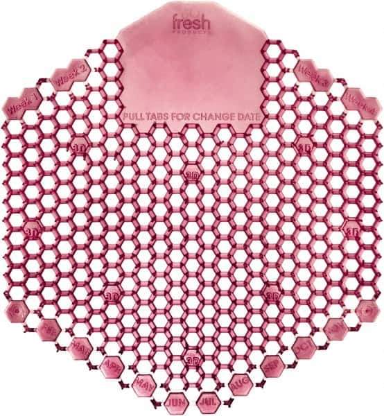 PRO-SOURCE - Urinal Screen - Red, Spiced Apple Scented - Apex Tool & Supply