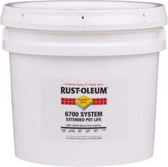 Rust-Oleum - 2 Gal Pail Super Light Gray Epoxy Floor Coating - 100 Sq Ft/Gal Coverage, <100 g/L g/L VOC Content, Low Odor & Low VOC - Apex Tool & Supply