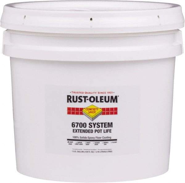 Rust-Oleum - 1 Gal Clear Epoxy Floor Coating - Low Odor & Low VOC - Apex Tool & Supply