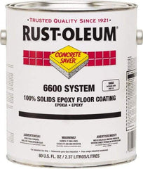 Rust-Oleum - 1 Gal Can Navy Gray 100% Solids Epoxy - 100 Sq Ft/Gal Coverage, <50 g/L VOC Content, Abrasion & Impact Resistance, Easy to Maintain, Durable, Withstands Intermittent Chemical Spills & Low-Viscosity Formula - Apex Tool & Supply