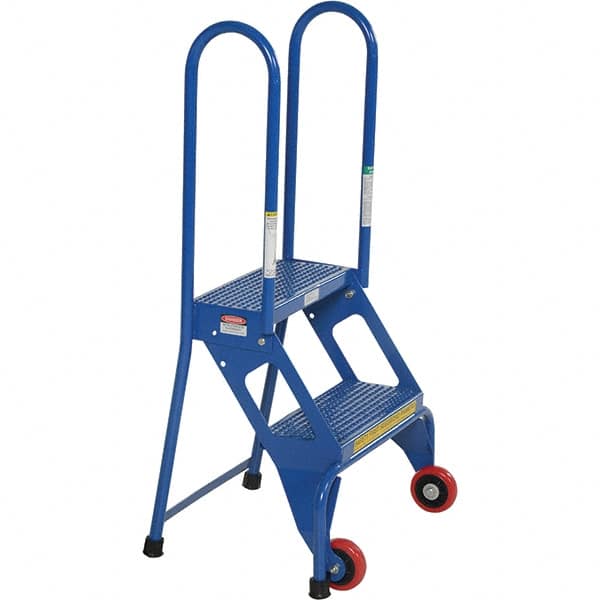 Vestil - 42-5/16" High 350 Lb Capacity 2 Step Foldup - Apex Tool & Supply