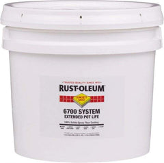 Rust-Oleum - 2 Gal Pail Clear Epoxy Floor Coating - 100 Sq Ft/Gal Coverage, <100 g/L g/L VOC Content, Low Odor & Low VOC - Apex Tool & Supply