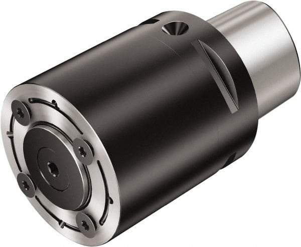 Sandvik Coromant - C6;Y31;Y31 System Size, Modular Tool Holding System Adapter - 70mm Projection, 63mm Body Diam, 4.3465" OAL - Exact Industrial Supply