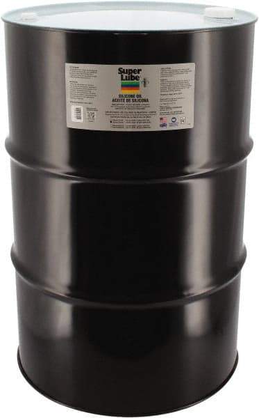 Synco Chemical - 55 Gal Drum Synthetic Machine Oil - -50 to 200°F, SAE 80W, ISO 100, 100 cSt at 25°C, Food Grade - Apex Tool & Supply