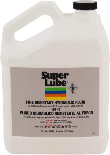 Synco Chemical - 1 Gal Bottle Synthetic Hydraulic Oil - -20 to 60°F, ISO 46, 40-46 cSt at 100°F - Apex Tool & Supply