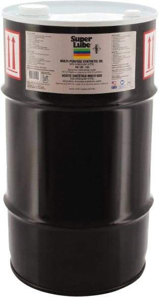 Synco Chemical - 15 Gal Keg Oil with PTFE Direct Food Contact White Oil - Translucent, -45°F to 450°F, Food Grade - Apex Tool & Supply
