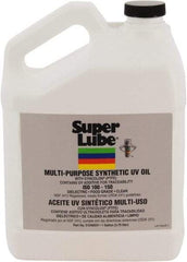 Synco Chemical - 1 Gal Bottle Oil with PTFE Direct Food Contact White Oil - Translucent, -45°F to 450°F, Food Grade - Apex Tool & Supply
