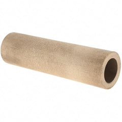 Made in USA - 1-3/4 Inch Outside Diameter x 6-1/2 Inch Long, Bronze Round Tube - 1-1/4 Inch Inside Diameter, Alloy SAE 841 Oil Impregnated Bronze, 3 Lb. Shipping Weight - Apex Tool & Supply