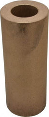Made in USA - 2-1/2 Inch Outside Diameter x 6-1/2 Inch Long, Bronze Round Tube - 1-1/2 Inch Inside Diameter, Alloy SAE 841 Oil Impregnated Bronze, 6 Lb. Shipping Weight - Apex Tool & Supply