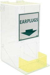 NMC - Hinged Top & Bottom Tray Box/Tray Style Earplug Dispenser - Tabletop or Wall Mount - Apex Tool & Supply