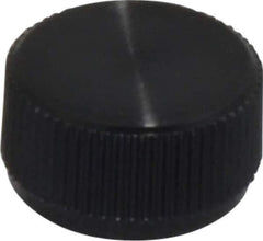 Made in USA - Knurled Plastic Thumb Screw - 5/16" OAL, 5/16" Head Diam x 11/64" Head Height - Apex Tool & Supply