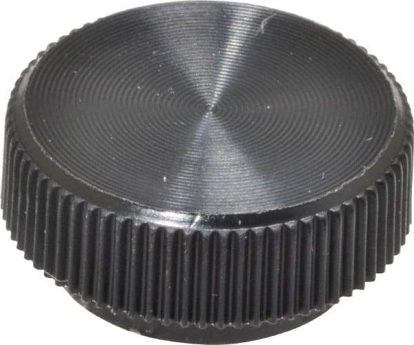 Made in USA - Knurled Plastic Thumb Screw - 1/2" OAL, 1/2" Head Diam x 7/32" Head Height - Apex Tool & Supply