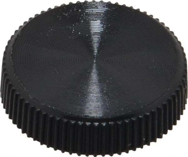 Made in USA - Knurled Plastic Thumb Screw - 5/8" OAL, 5/8" Head Diam x 1/4" Head Height - Apex Tool & Supply