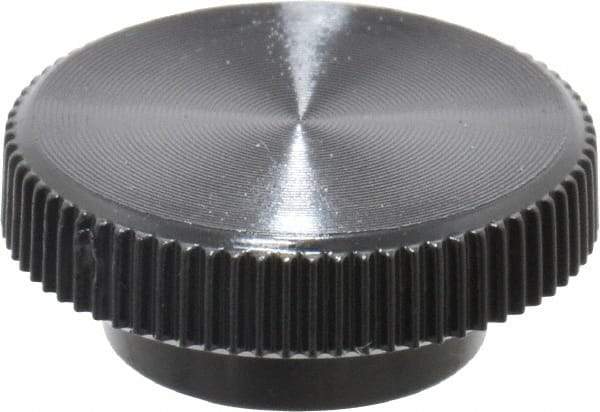 Made in USA - Knurled Plastic Thumb Screw - 3/4" OAL, 3/4" Head Diam x 5/16" Head Height - Apex Tool & Supply
