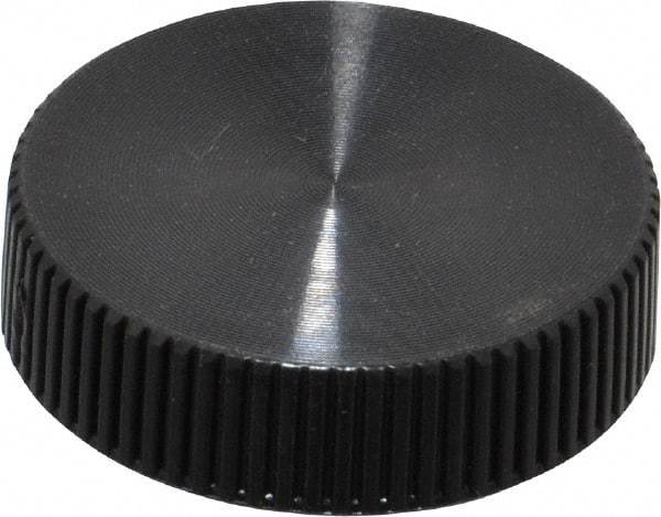 Made in USA - Knurled Plastic Thumb Screw - 1" OAL, 1" Head Diam x 21/64" Head Height - Apex Tool & Supply