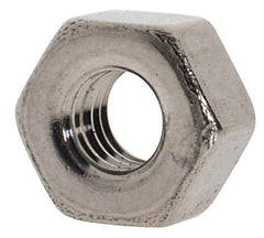 Value Collection - M3x0.50 Metric Coarse Stainless Steel Right Hand Heavy Hex Nut - 5.5mm Across Flats, 3mm High, Uncoated - Apex Tool & Supply