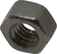 Value Collection - M4x0.70 Metric Coarse Stainless Steel Right Hand Heavy Hex Nut - 7mm Across Flats, 4mm High, Uncoated - Apex Tool & Supply