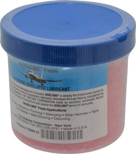 Boelube - 12 oz Jar Lubricant - Pink, -20°F Max - Apex Tool & Supply