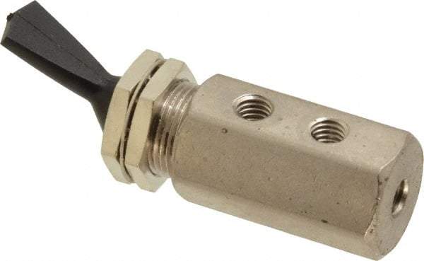 Specialty Mfr - 0.135 CV Rate Routing Valve - 150 Max psi, Detented Actuator - Apex Tool & Supply