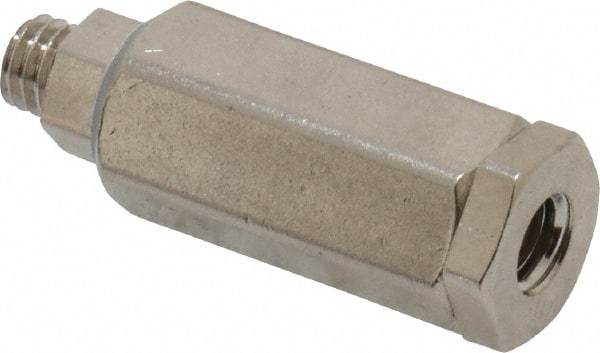 Specialty Mfr - 10-32 Male x Female Universal Check Valve - 0.06 CV Rate, 2.5 CFM, 150 Max psi - Apex Tool & Supply