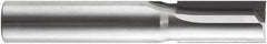 RobbJack - 1/4" Diam, 1/4" Shank Diam, 5/8" Length of Cut, 2 Flute Square End Straight Router Bit - 2" Overall Length, Right Hand Cut, Solid Carbide - Apex Tool & Supply