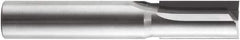 RobbJack - 1/4" Diam, 1/4" Shank Diam, 5/8" Length of Cut, 2 Flute Square End Straight Router Bit - 2" Overall Length, Right Hand Cut, Solid Carbide - Apex Tool & Supply