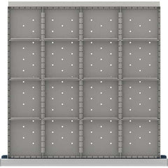 LISTA - 16-Compartment Drawer Divider Layout for 3.15" High Drawers - Apex Tool & Supply