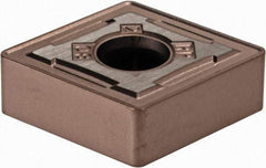 Kennametal - CNMG432 RP Grade KCM15B Carbide Turning Insert - TiOCN Finish, 80° Diamond, 1/2" Inscr Circle, 3/16" Thick, 1/32" Corner Radius - Apex Tool & Supply
