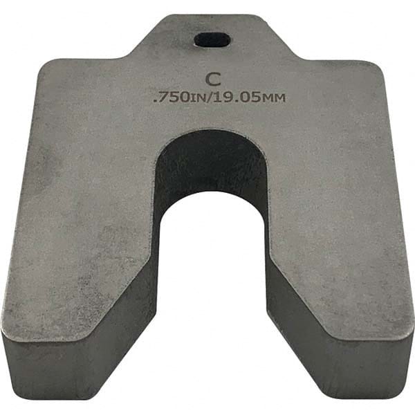 Maudlin Products - Metal Shim Stock Type: Slotted Shim Material: Stainless Steel - Apex Tool & Supply