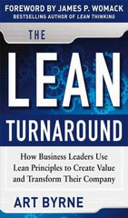 McGraw-Hill - LEAN TURNAROUND Handbook, 1st Edition - by Art Byrne & James P. Womack, McGraw-Hill, 2012 - Apex Tool & Supply