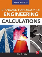 McGraw-Hill - STANDARD HANDBOOK OF ENGINEERING CALCULATIONS - by Tyler Hicks, McGraw-Hill, 2014 - Apex Tool & Supply