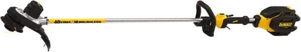 DeWALT - Battery String Trimmer - 15" Cutting Width, 40 Volts - Apex Tool & Supply