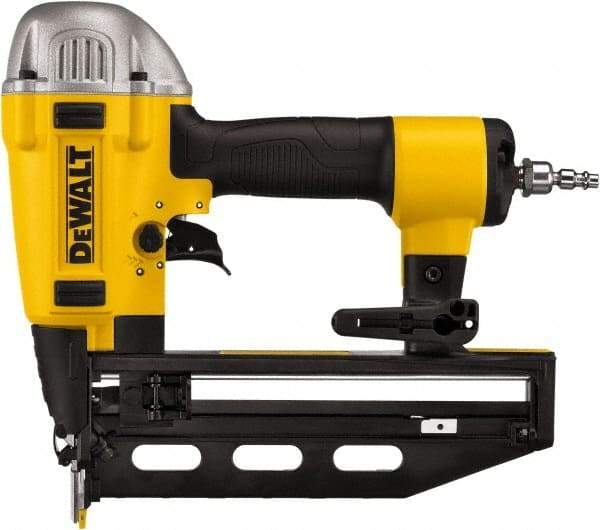 DeWALT - 1-1/4 to 2-1/2" Nail Length, 16 Gauge Finish Air Nailer - 90 to 125 psi - Apex Tool & Supply