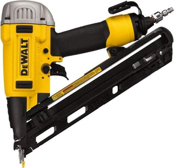 DeWALT - 1-1/4 to 2-1/2" Nail Length, 15 Gauge Finish Air Nailer - 90 to 125 psi - Apex Tool & Supply