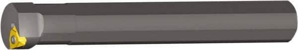 Vargus - External Thread, Right Hand Cut, 1-1/4" Shank Width x 1-1/4" Shank Height Indexable Threading Toolholder - 7" OAL, 5VER Insert Compatibility, NL Toolholder, Series V Style - Apex Tool & Supply